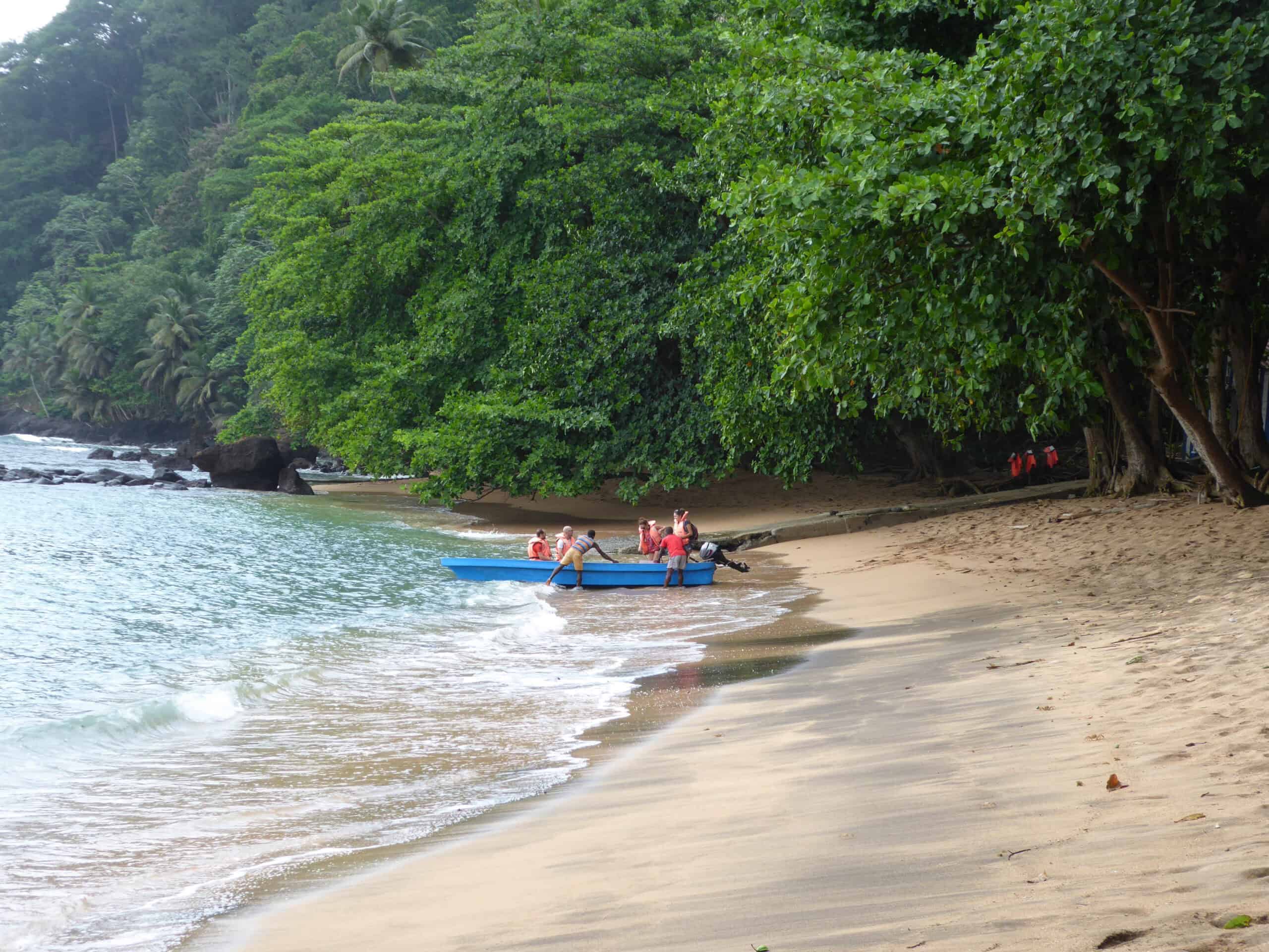 The Beach at Praia Inhame